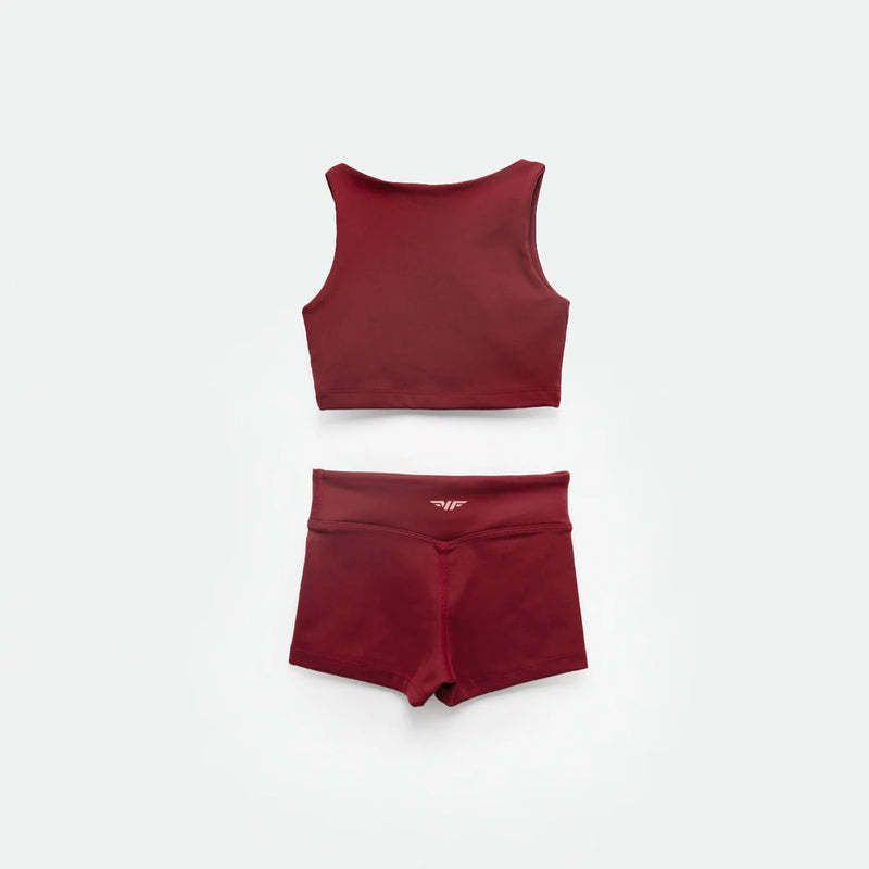 Load image into Gallery viewer, Girl Essential Crop Top &amp; Short Set
