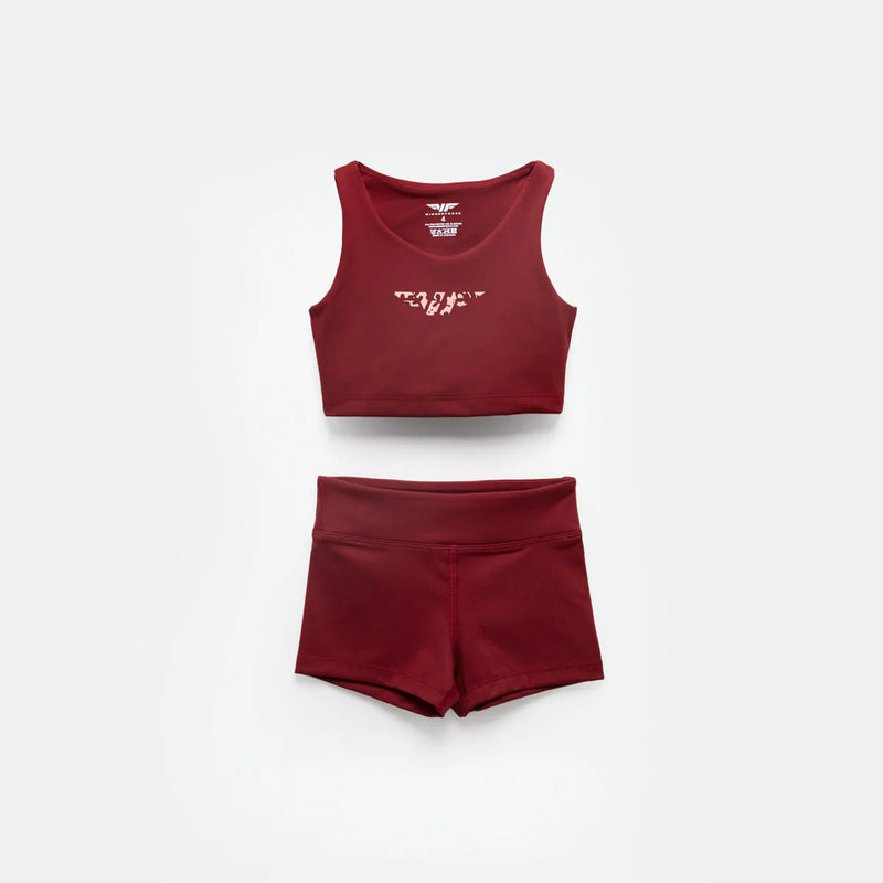 Load image into Gallery viewer, Girl Essential Crop Top &amp; Short Set
