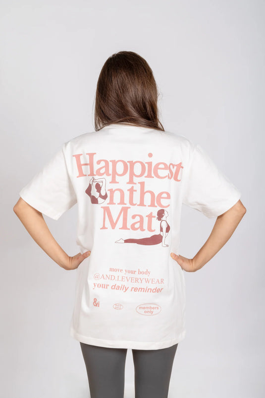 Happiest On The Mat T-Shirt