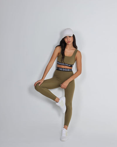 High-Waisted Logo Leggings