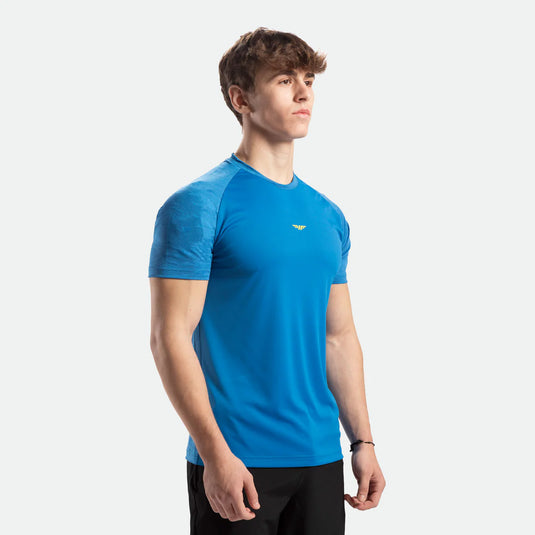 Men Go Beyond Half Camo T-Shirt