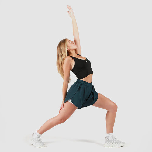 Women Signature Layered Shorts 2 in 1