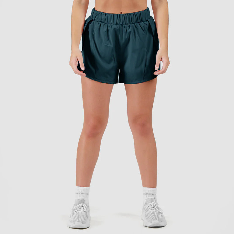 Load image into Gallery viewer, Women Signature Layered Shorts 2 in 1
