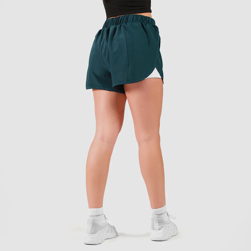 Load image into Gallery viewer, Women Signature Layered Shorts 2 in 1
